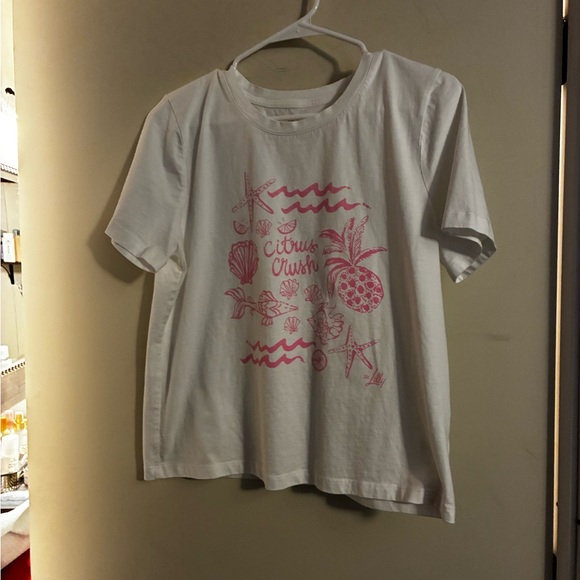 NWOT Lilly Pultizer Ladies Barreto Knit Top Multi PB Ocean Motifs Graphi ( M) - Picture 2 of 7